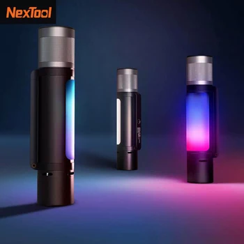 Nextool Многофункциональный звук для кемпинга на открытом воздухе, 12-в-1, сигнальный фонарик, свет безопасности, Атмосферный свет, мобильный источник питания